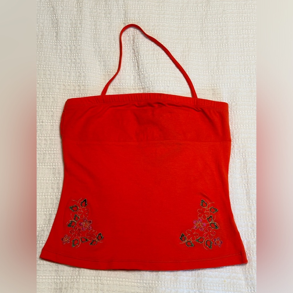 Y2K Jordache Tube Top (with Removable Halter Straps)